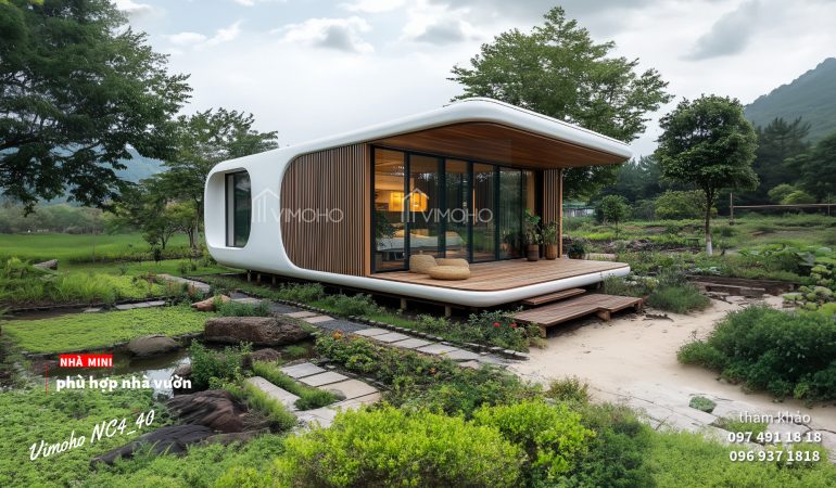 Nhà tiền chế, kết hợp vật liệu mới
