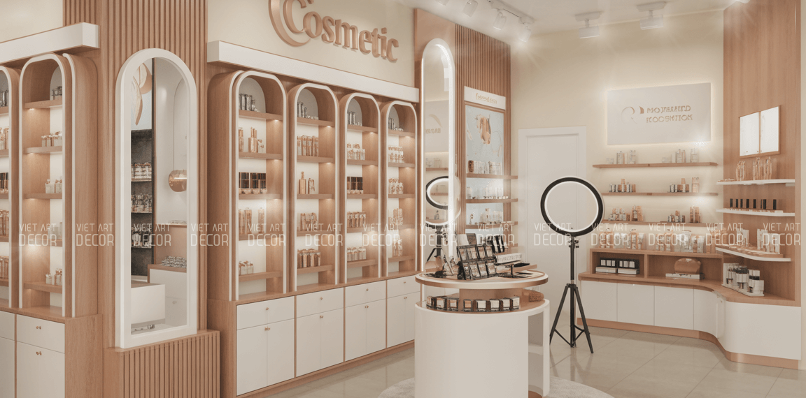 thiết kế showroom cửa hàng